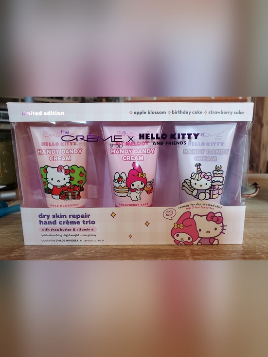 Hello Kitty Other - Hello Kitty Pink Strawberry Cake Handy Dandy Cream Trio